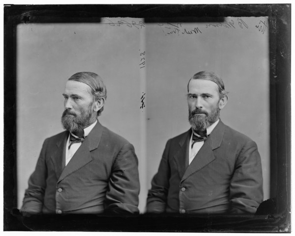 Wilson, Hon. Benjamin of West Virginia, between 1865 and 1880.