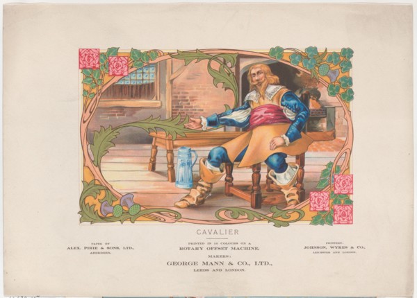 Trade Card for George Mann & Co., Ltd., Offset Printers, 1910.
