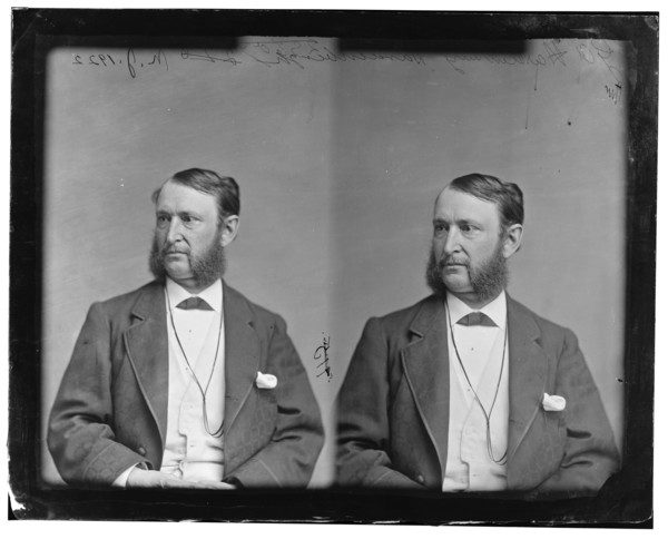 Hardenburgh, Hon. G.A. of New Jersey, between 1865 and 1880.