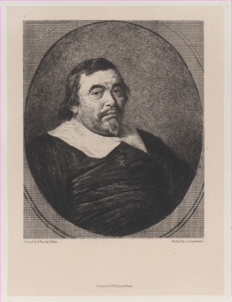 A Dutch Burgomaster, after Bartholomeus van der Helst, 1871.