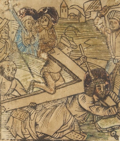 One of the Seven Falls of Christ (Schr. 655), 15th century.