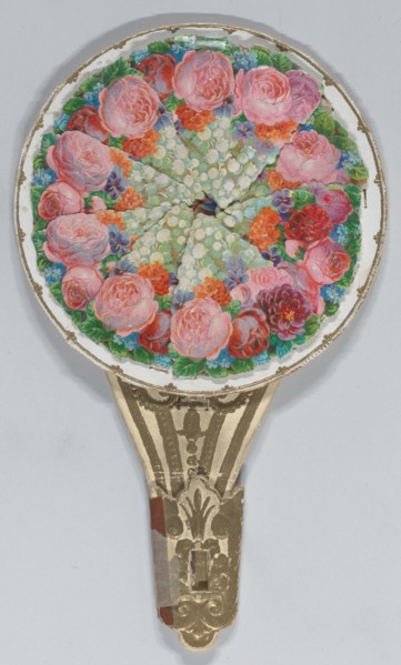 Valentine - Mechanical nosegay (tussy mussy), ca. 1875.