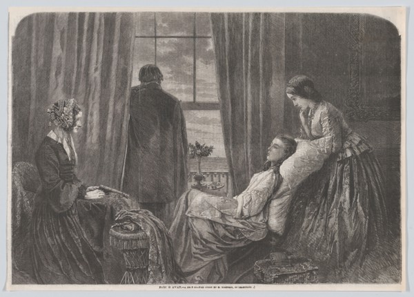 Fading Away, from "Illustrated Times", October 5, 1858.