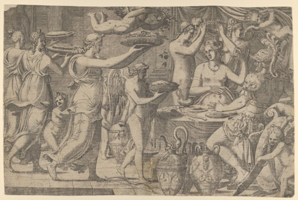 Mars and Venus Served by Cupid and the Graces, 1545-50.