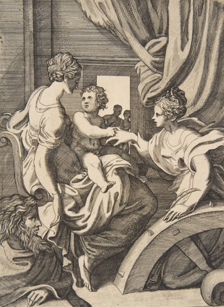 The mystic marriage of Saint Catherine, ca. 1560-1600.