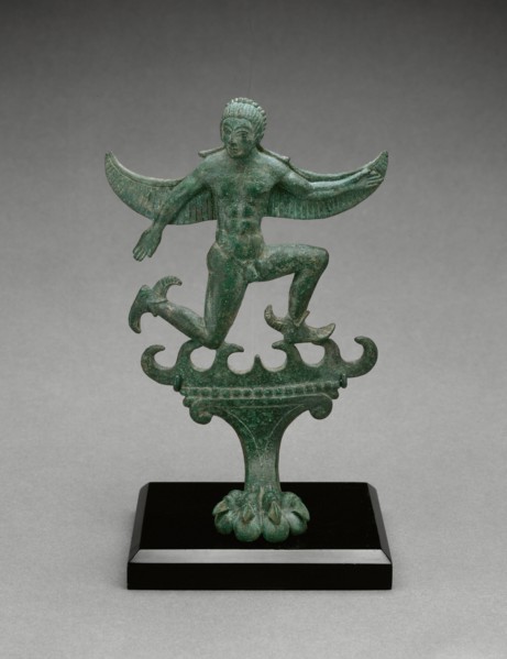 Foot of a Cista (Storage Box), early 5th century BCE.
