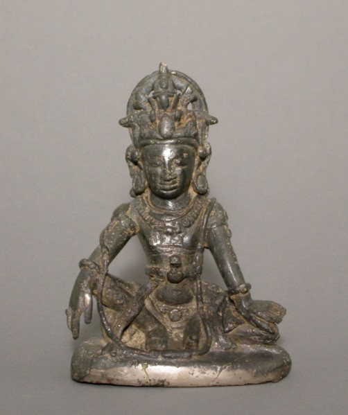 Seated Bodhisattva Maitreya, Pyu period, 7th century.