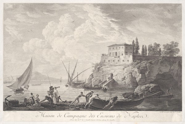 House in the Country Surrounding Naples, ca. 1720-60.