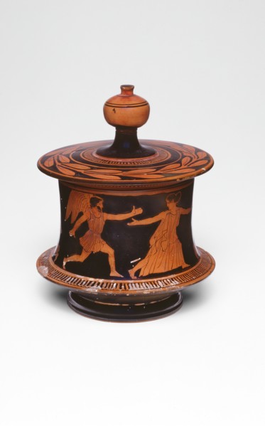 Pyxis (Container for Personal Objects), 450-440 BCE.