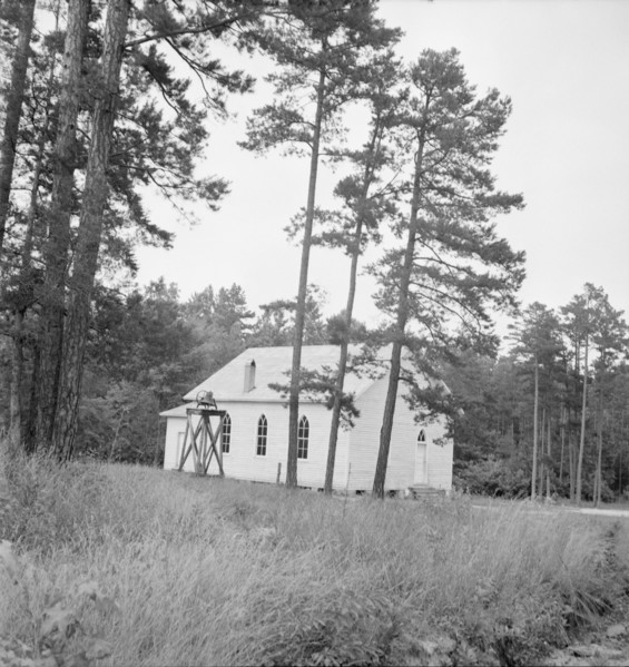 Negro Baptist church. Person County, North Carolina.
