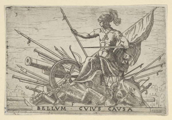 Bellum Cuius Causa (The Cause of War), 16th century.