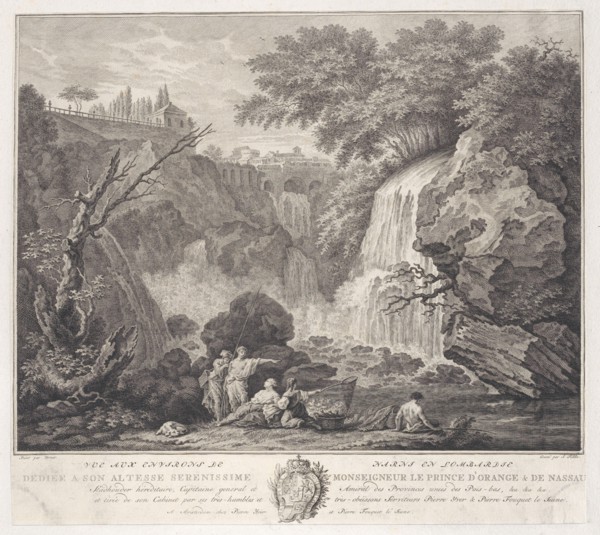 View of the Surroundings of Narni in Lombardy, 1770.