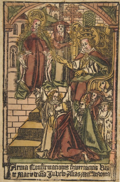 Santa Maria dell'Anima (Schr. 1019m), 15th century.