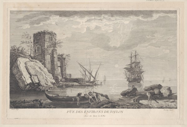 View of the Surroundings of Toulon, ca. 1750-1800.