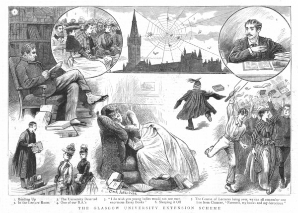 ''The Glasgow University Extension Scheme', 1890.