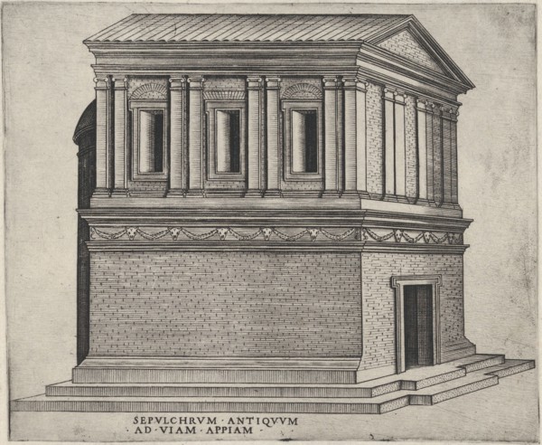 Sepulchrum Antiquum Ad Viam Appiam, ca. 1550-60.