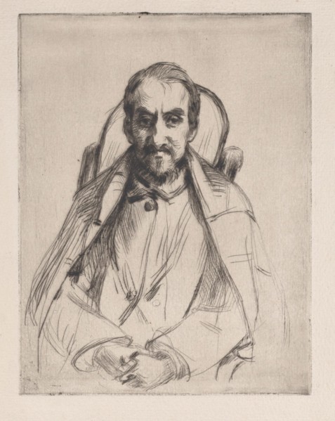 Portrait of an unknown man, late 19th century.