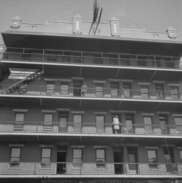 Jacksonville, Florida. Negro apartment house.