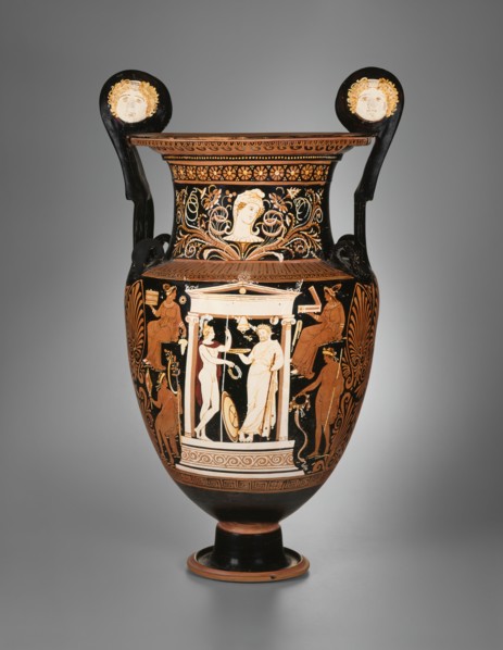 Volute Krater (Mixing Bowl), About 340 BCE.