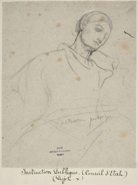 Study for "Instruction Publique", c. 1873.