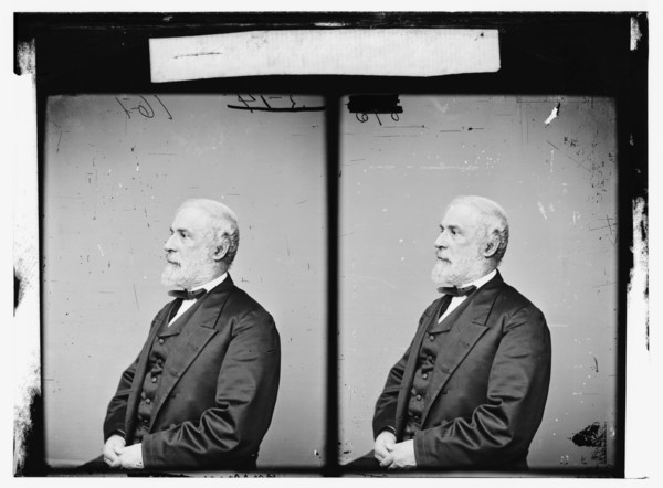 Gen. Robert E. Lee, between 1860 and 1870.