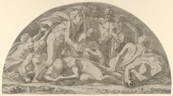 Jupiter Pressing the Stormclouds, 1540-56.