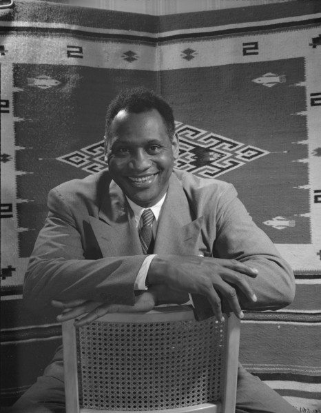 Washington, D.C. Paul Robeson, baritone.
