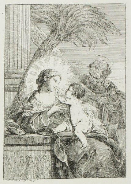 Rest of the Holy Family in Egypt, 1764.