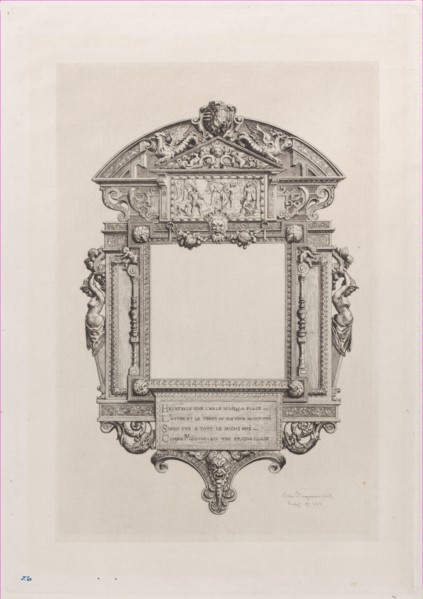 French Mirror of the XVI Century, 1865.