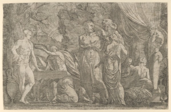 Hercules dressed as a Woman, 1540-56.