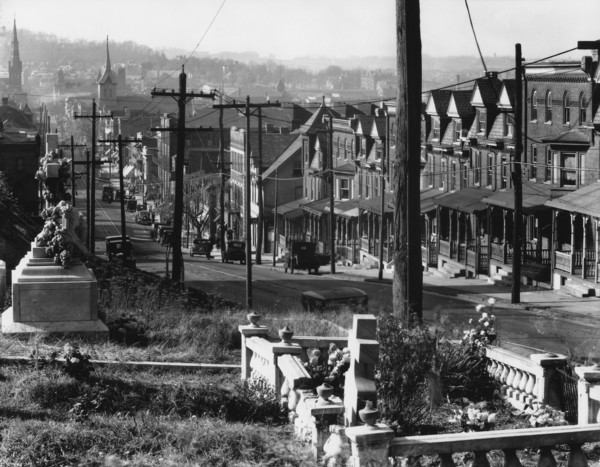 Street in Bethlehem. Pennsylvania.