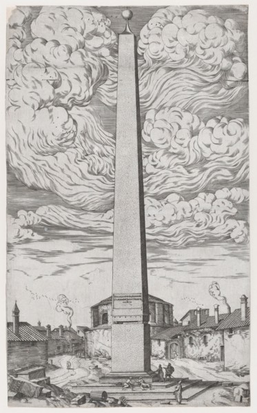 The Vatican Obelisk, 16th century.