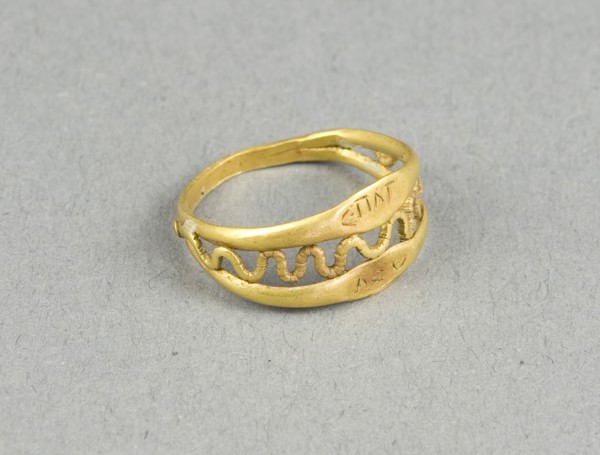 Openwork Ring, about 1st century.