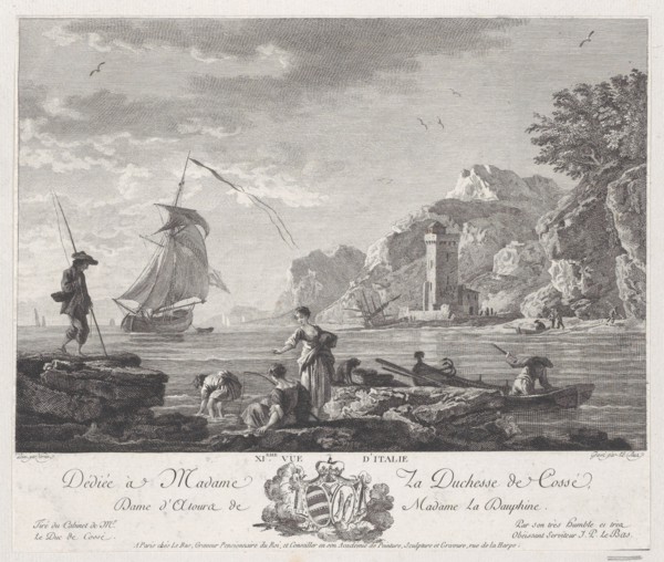 Eleventh View of Italy, ca. 1765.