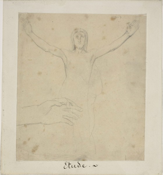 Study for Resurrection, c. 1855.
