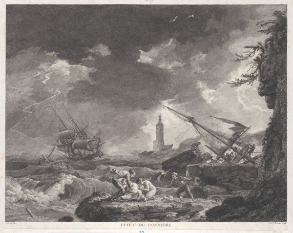 Effect of Thunder, ca. 1755-85.