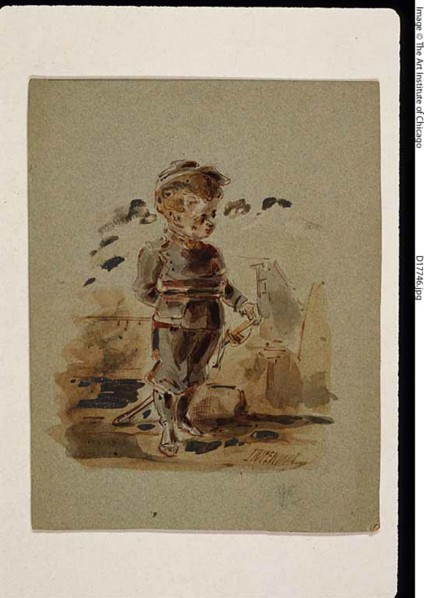 Boy in Soldier's Uniform, n.d.