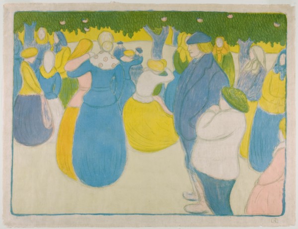 Festival in Bretagne, 1895-96.
