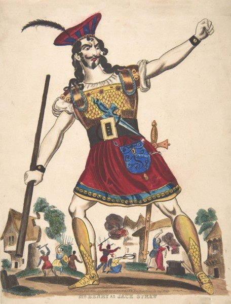 Mr. Henry as Jack Straw, 1848.