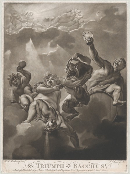 The Triumph of Bacchus, 1776.