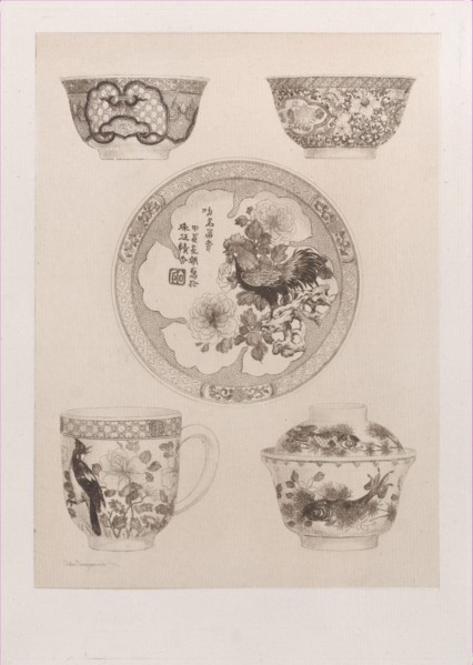 Famille Rose Japonaise, 1862.