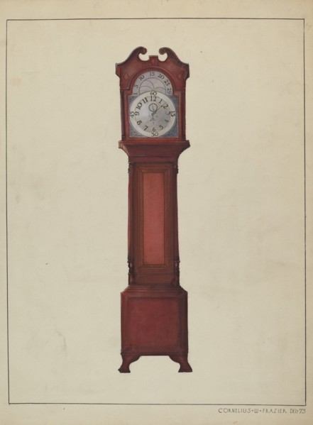 Grandfather's Clock, c. 1936.