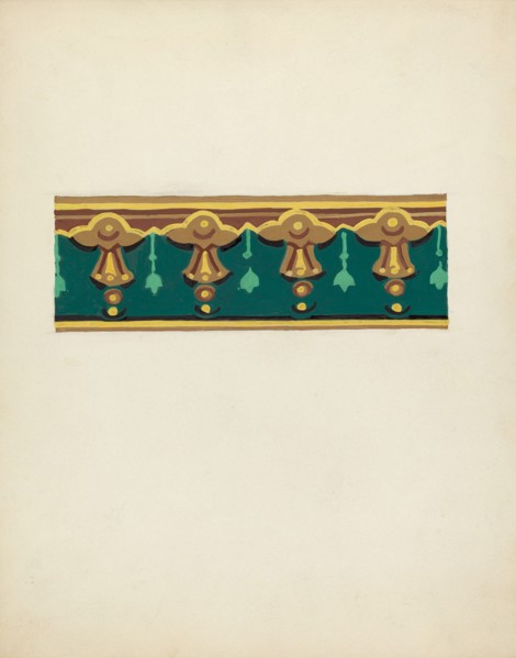 Wallpaper Border, 1935/1942.