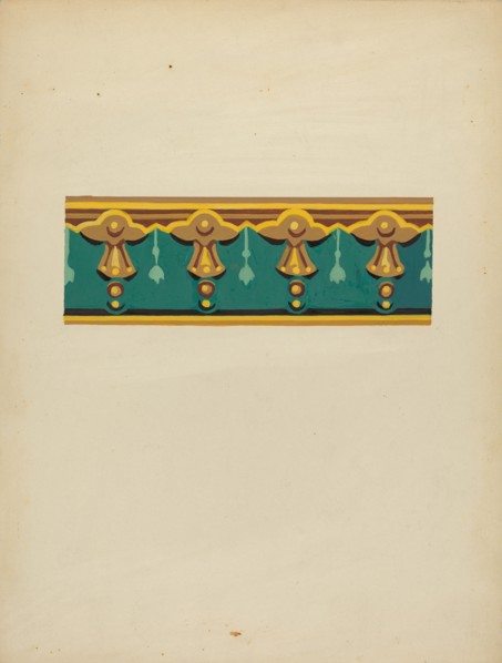 Wallpaper Border, 1935/1942.