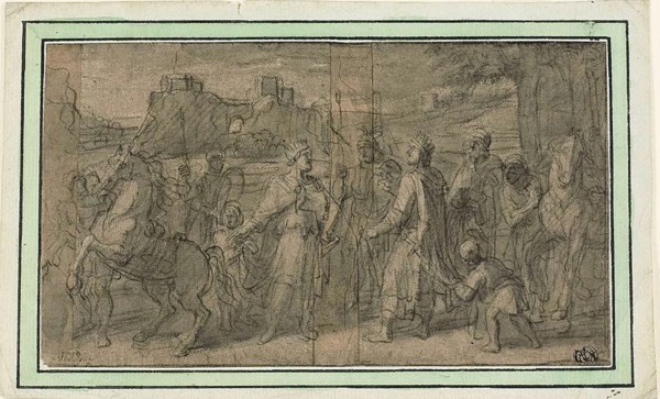 Meeting of Two Kings, n.d. Creator: Francois Verdier.