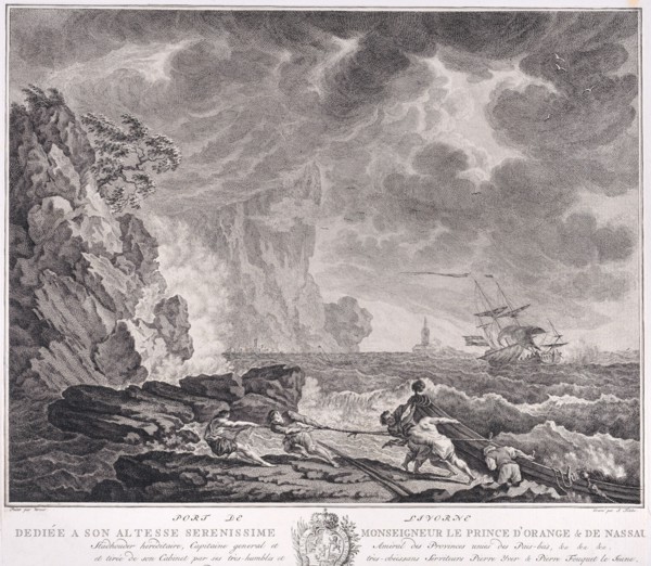 Port of Livorne, ca. 1770.