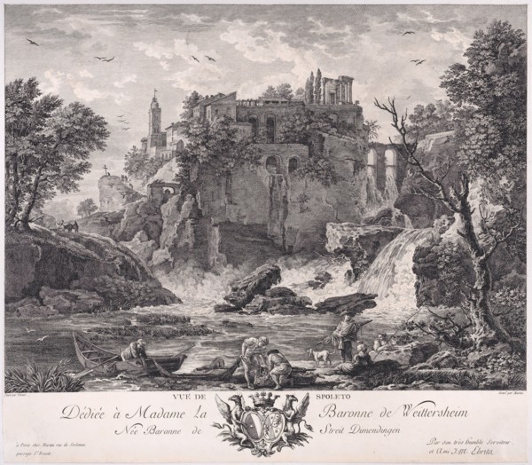View of Spoleto, ca. 1770.