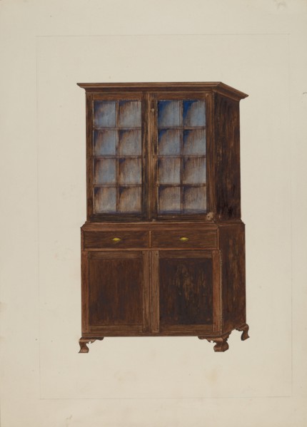 China Cupboard, 1935/1942.