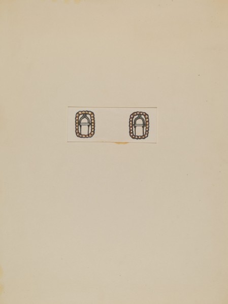 Woman's Buckles, c. 1936.