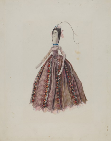 Rag Doll Bodice, c. 1936.